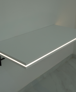 LuminaFold Bureau Murale Pliable avec LED